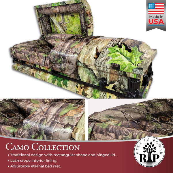 Rip Forest Camo Casket