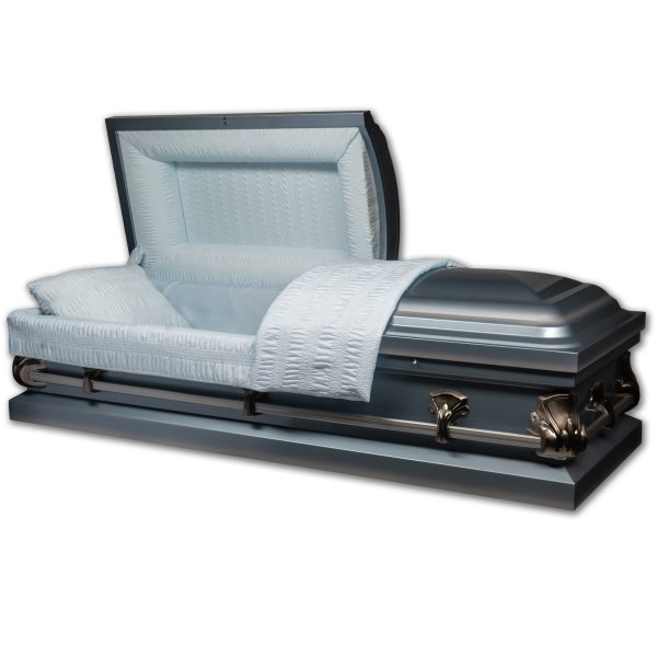 Rest In Power Clarice Series Casket - Blue