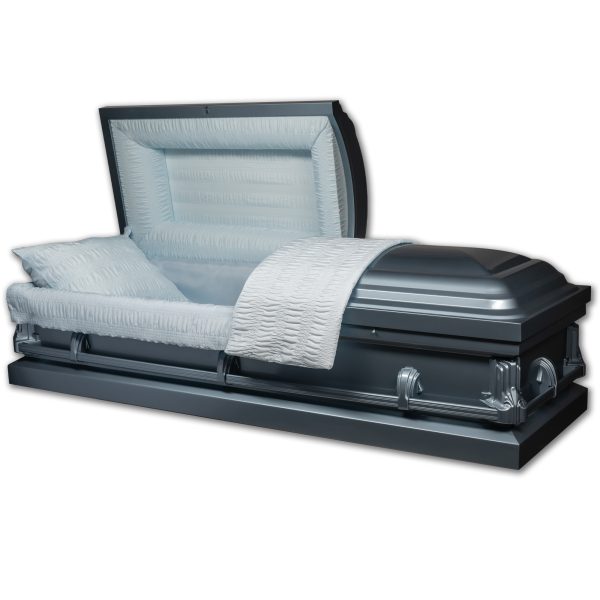 Rest In Power Butler Series Casket - Blue